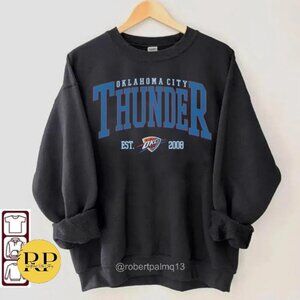 Thunder Retro Oklahoma city Thunder Thunder Thunder 2008 sweatshirt shirt retro